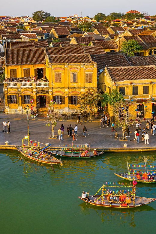 Hoi an City Tour – Boat Ride – Release Flower Lanterns