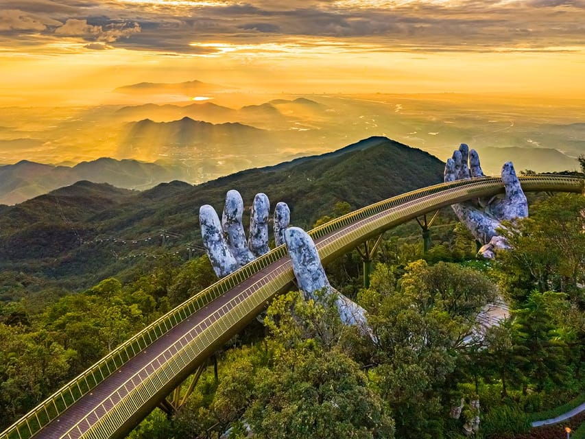 Hoi An/Da Nang: Ba Na Hills Golden Bridge Small Group Tour