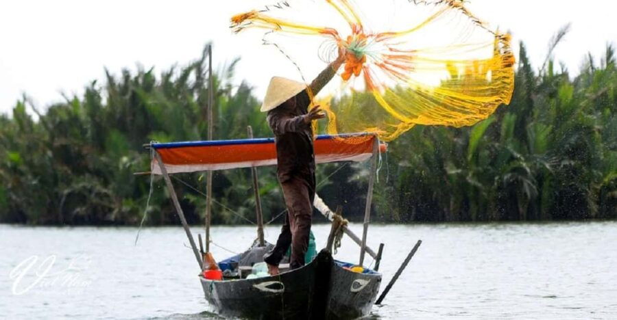 Hoi An: Making Lantern &Cooking Class With Basket Boat Ride