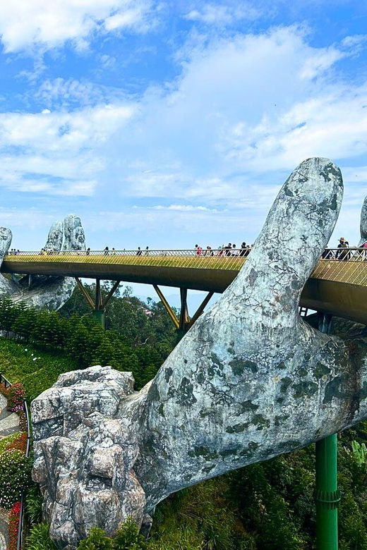 Hue: Hai Van Pass, Ba Na Hills, Marble Mountains Return Hue