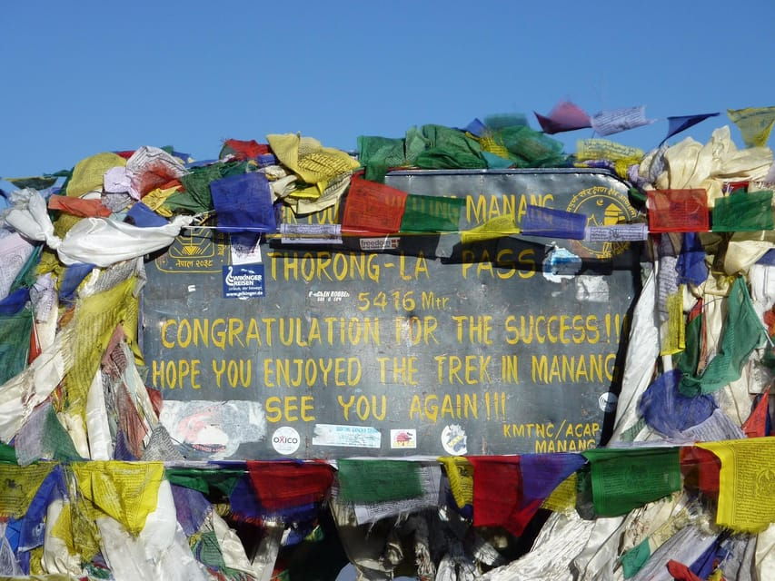 Kathmandu: Annapurna Circuit Trek With Tilicho Lake