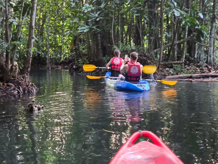 Krabi: Jurassic Jungle Kayak and Phra Nang Cave Beach Tour