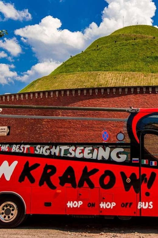 Krakow City Sightseeing Hop on Hop off Bus and City Game