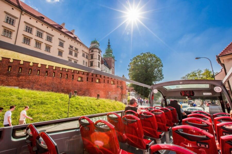 Krakow: City Sightseeing Hop-On Hop-Off Bus Tour