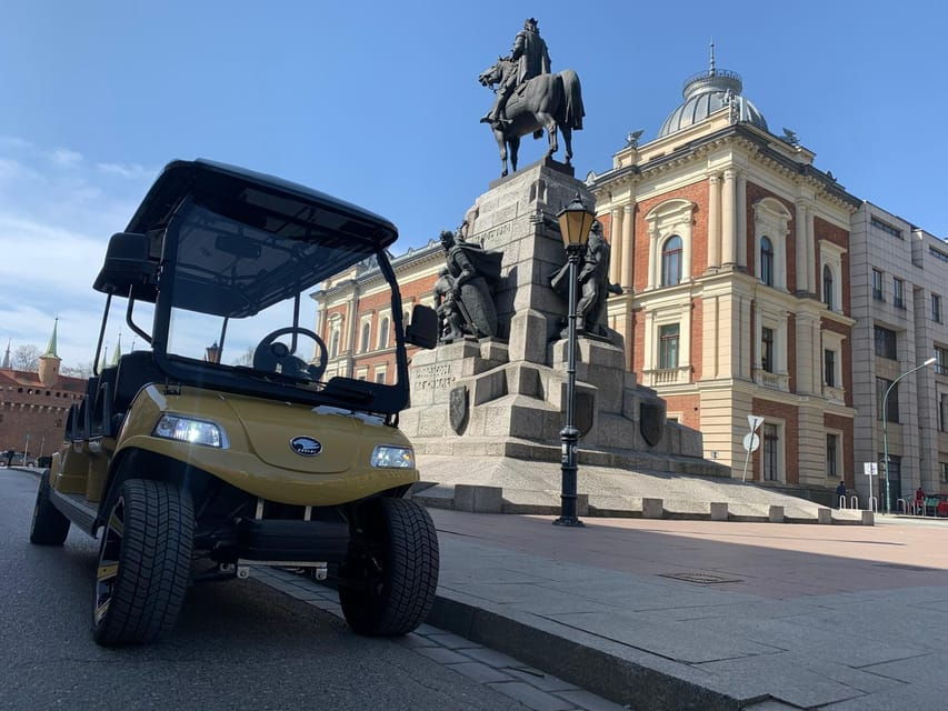Krakow: Golf Cart City Sightseeing Tour By Old Town District