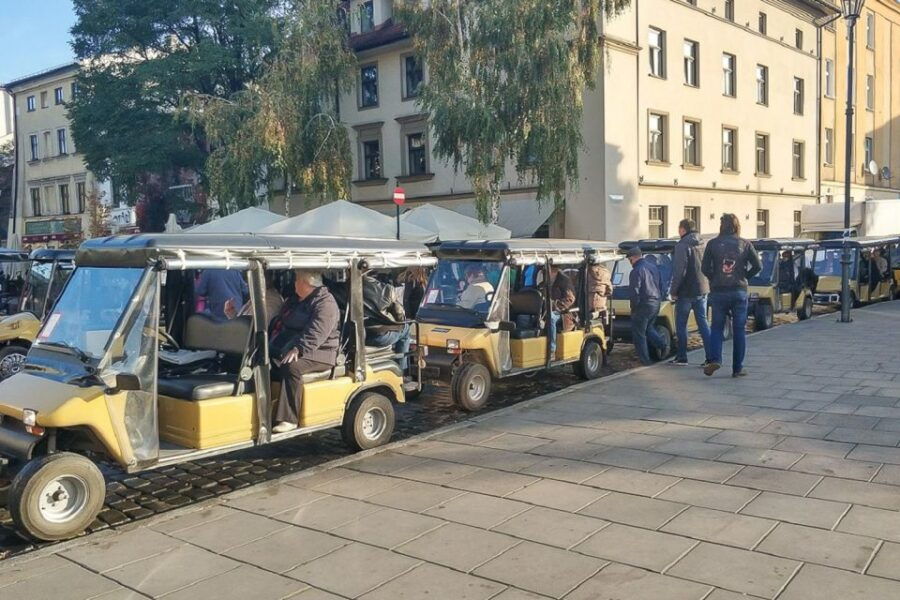 Krakow: Golf Cart Tour of Kazimierz & Former Jewish Ghetto