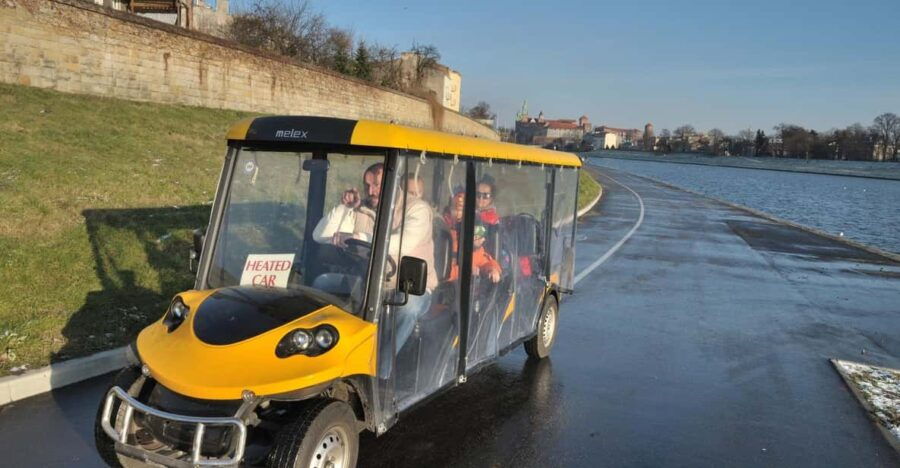 Krakow: Old Town by Golf Cart & Guided Tour of Wawel Castle