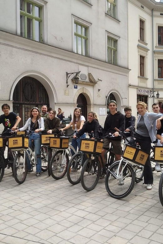 Krakow: Royal Route Bike Tour 1 Hour - Tour Overview