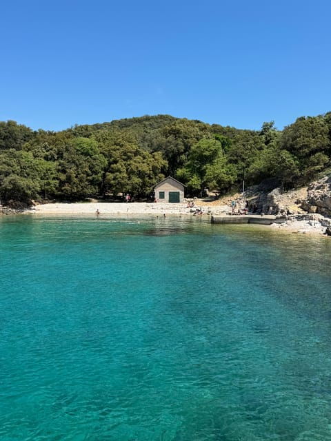 Krk: Golden Beach and Blue Cave 4 Islands With Welcome Drink