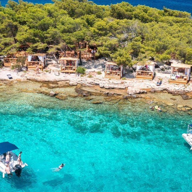 Makarska: Private Boat Tour 3 Islands + Winery