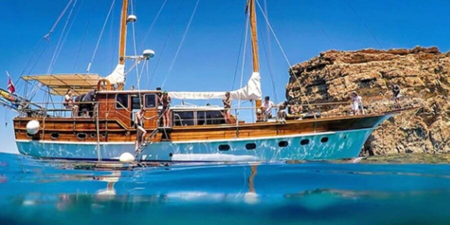 Malta: Turkish Gulet Private Half Day Cruise