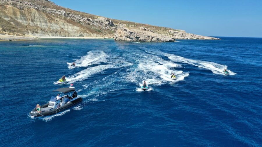 Mellieha: Comino and Blue Lagoon Jet Ski Safari Tour