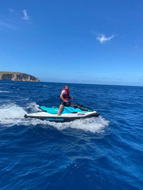 Mellieha: Jet Ski Rental With Safety Boat
