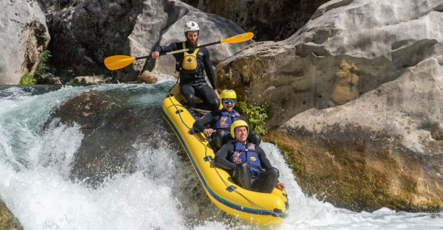 Multi-Adventure Tour-Rafting With Elements of Canyoning