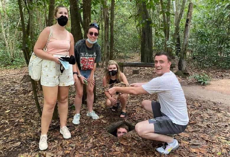 One-Day Excursion: Cu Chi Tunnels and Saigon City Tour