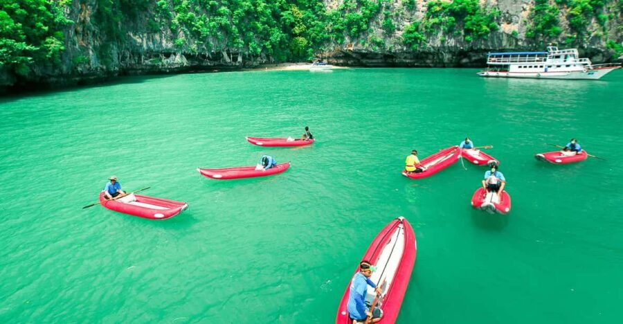 Phang Nga Bay: Full-Day Kayaking Tour by Boat From Phuket