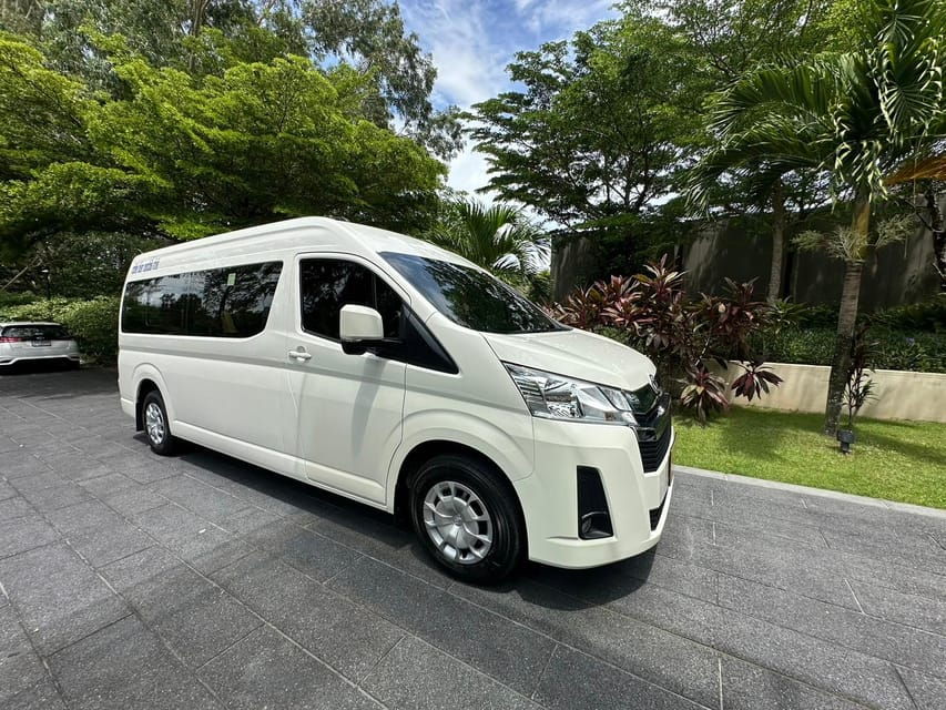 Phuket Privately Rent a Van With Driver for a Full Day - Pricing Details