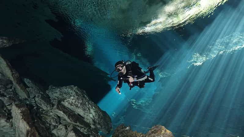 Playa Del Carmen: High-Octane Cenote Diving Combo