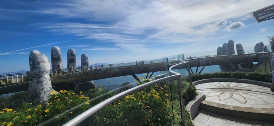 Private Car From Chan May Port to Golden Bridge via Hai Van