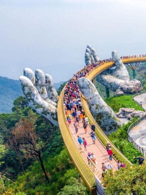 Private Car To BaNa Hills-Golden Bridge From Hoi An/Da Nang