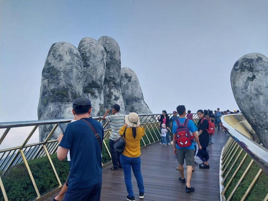 Private Car to Golden Bridge & Marble Mountain and Back