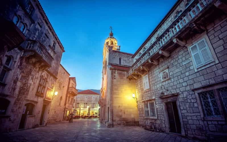 Private Tour to Korčula Island, Ston and Winery