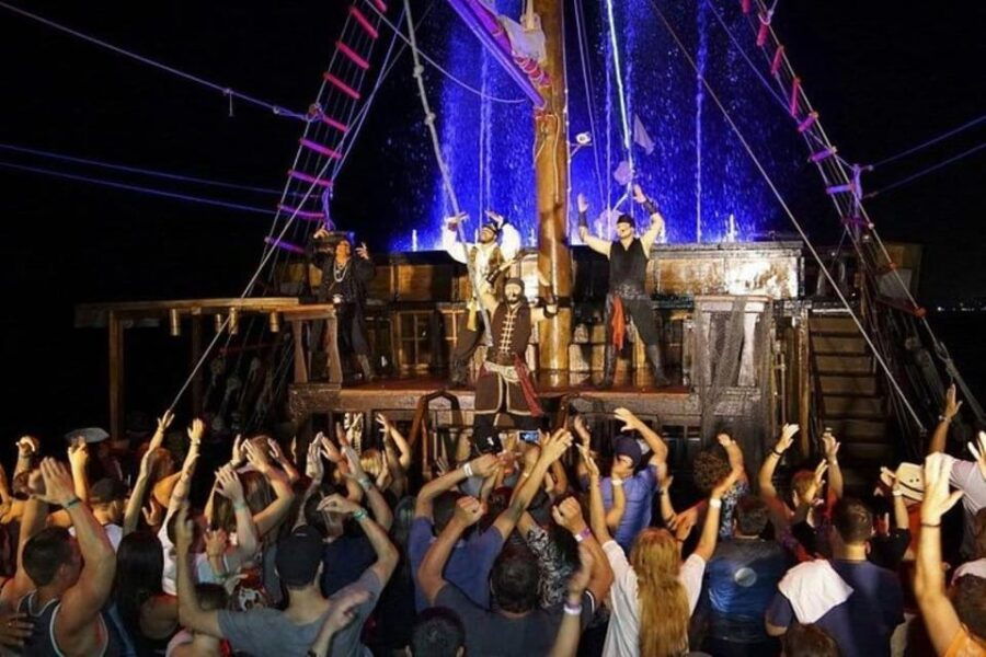 Puerto Vallarta: Pirate Ship Night Cruise With Dinner - Overview and Pricing
