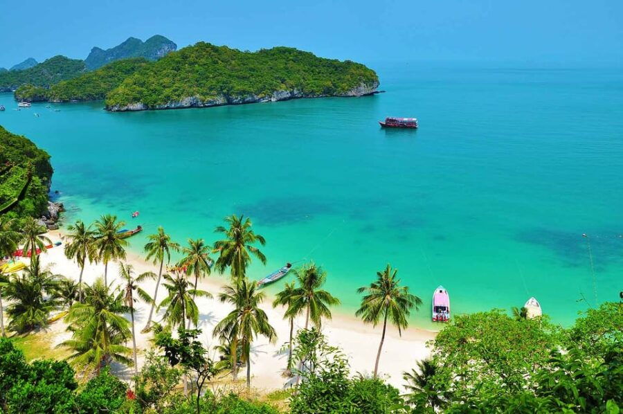 Samui: Angthong Marine Park Boat Tour W/ Transfer and Meals - Tour Overview and Pricing