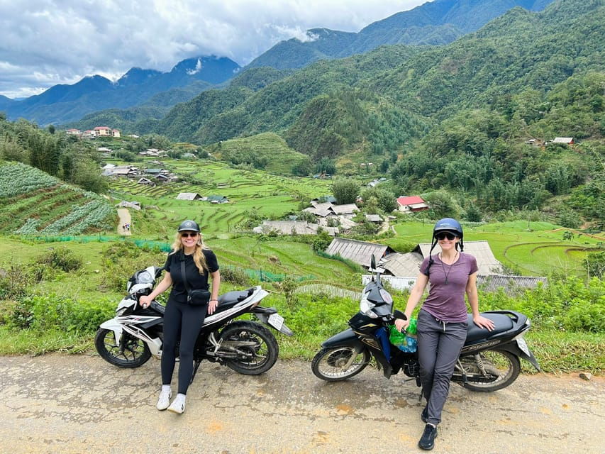 Sapa: Motorbike Tour 1 Day Visit Waterfalls & Local Villages