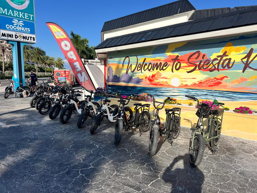 Siesta Key: Electric Bike Sunset Tour - Tour Overview