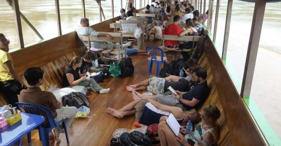 Slow Boat From Chiang Rai to Luang Prabang a World Heritage.
