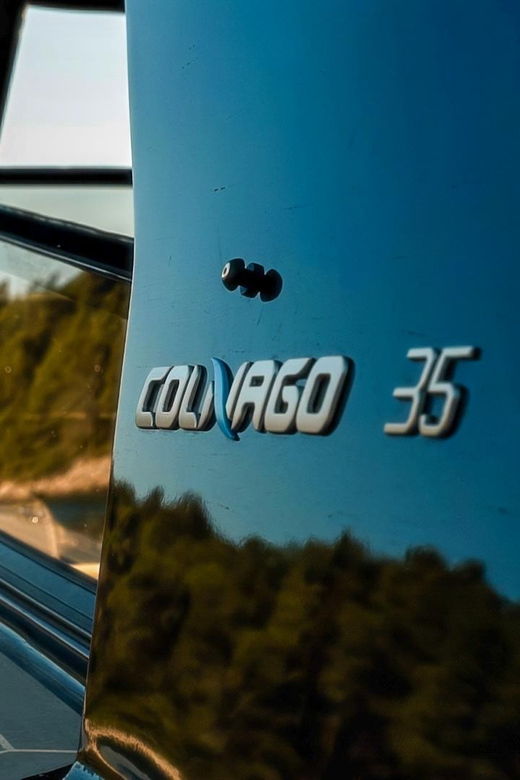 Split and Surroundings: One-Day Boat Trips on Colnago 35 Open