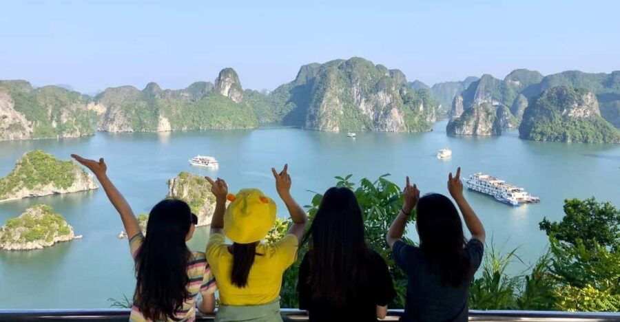 The BEST Halong Bay 5-Star Pamela Day Cruise With Limousine