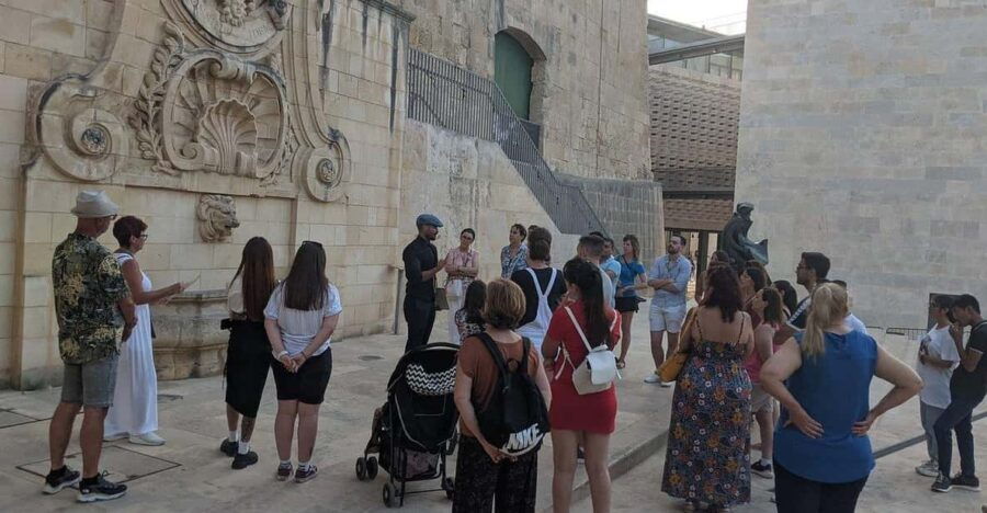 The Grand Tour of Valletta: a Walking Tour of Valletta.