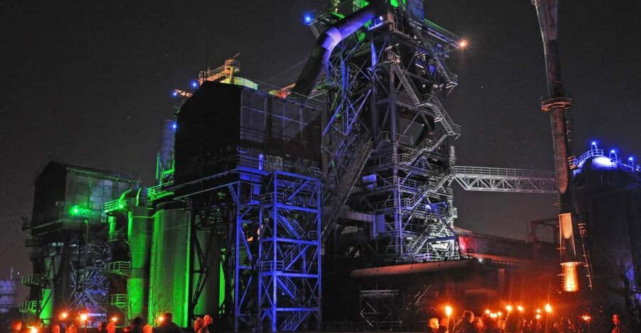 Torchlight Tour of the Old Ironworks