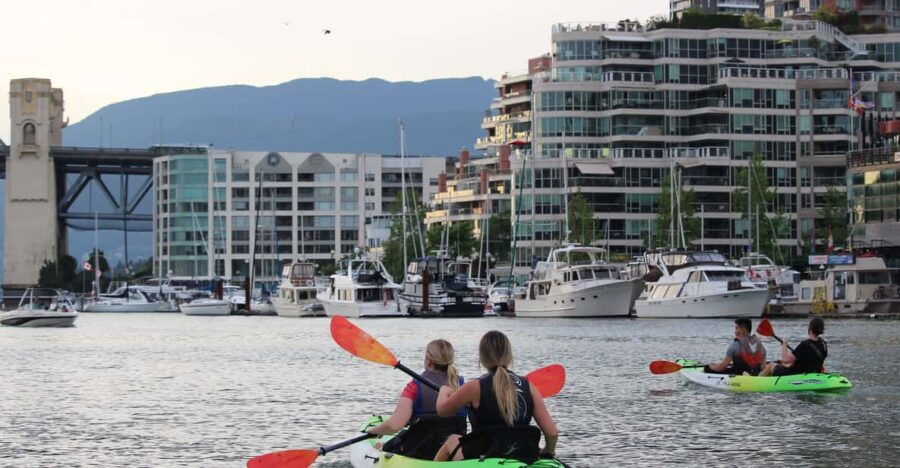 Vancouver: Smooth Classic Kayak Tour