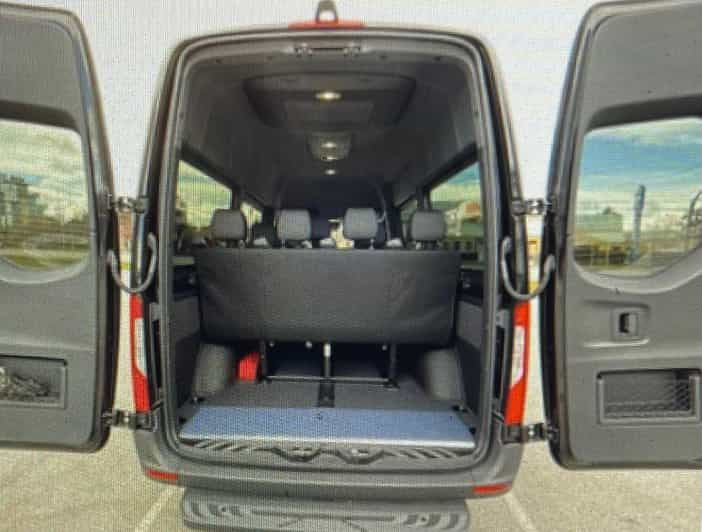 Whistler to Seattle Airport Private Van Charter Sprinter Van - Service Overview