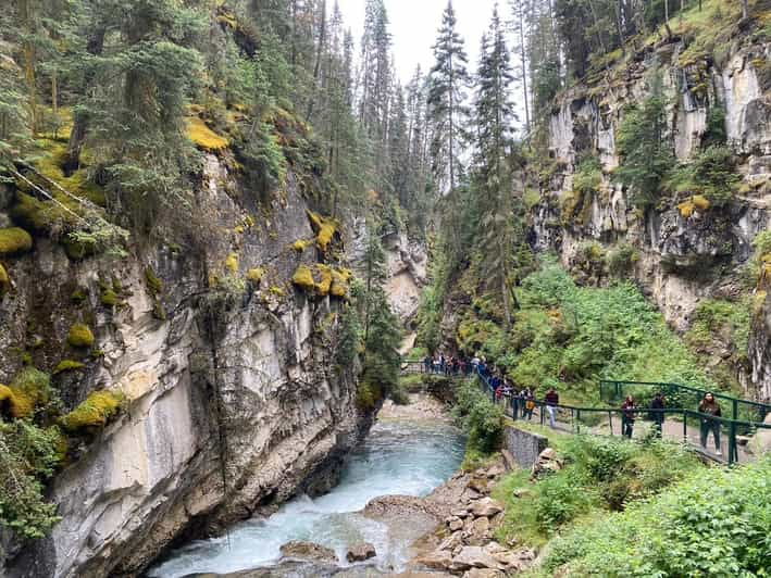 Winter Tour From Banff Johnston Canyon, Marble Canyon, Banff