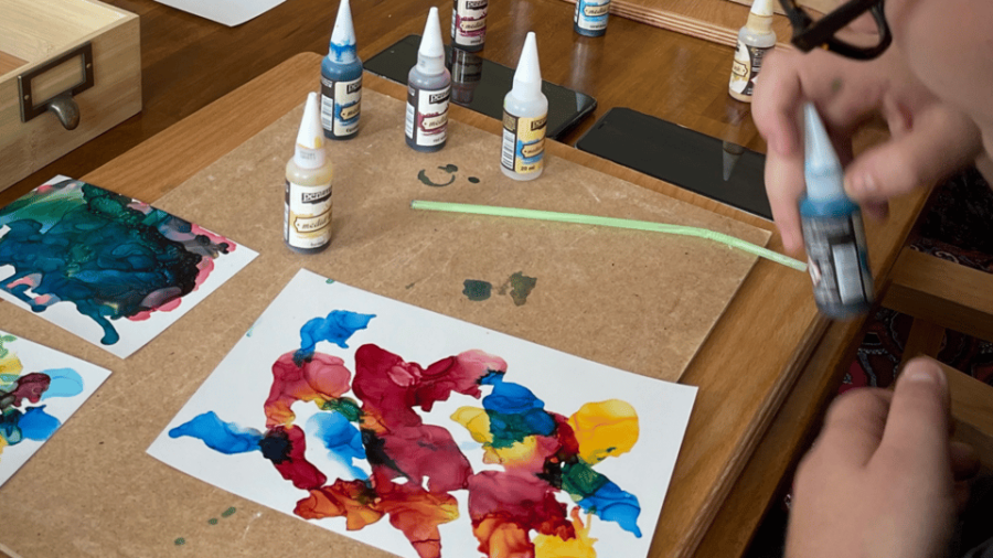 Workshop: Media Ink Painting