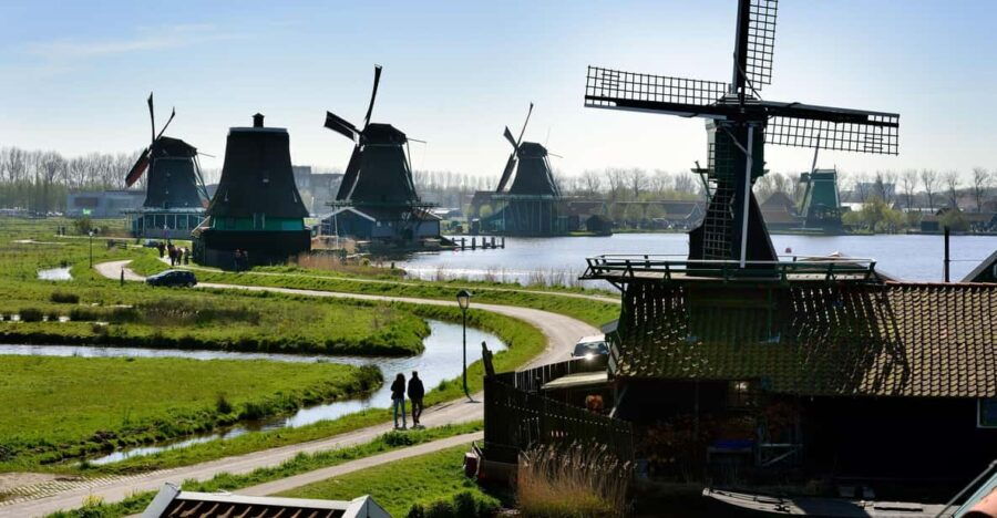 Zaanse Schans: Windmill & Museum Entry Ticket W/ Audio Guide