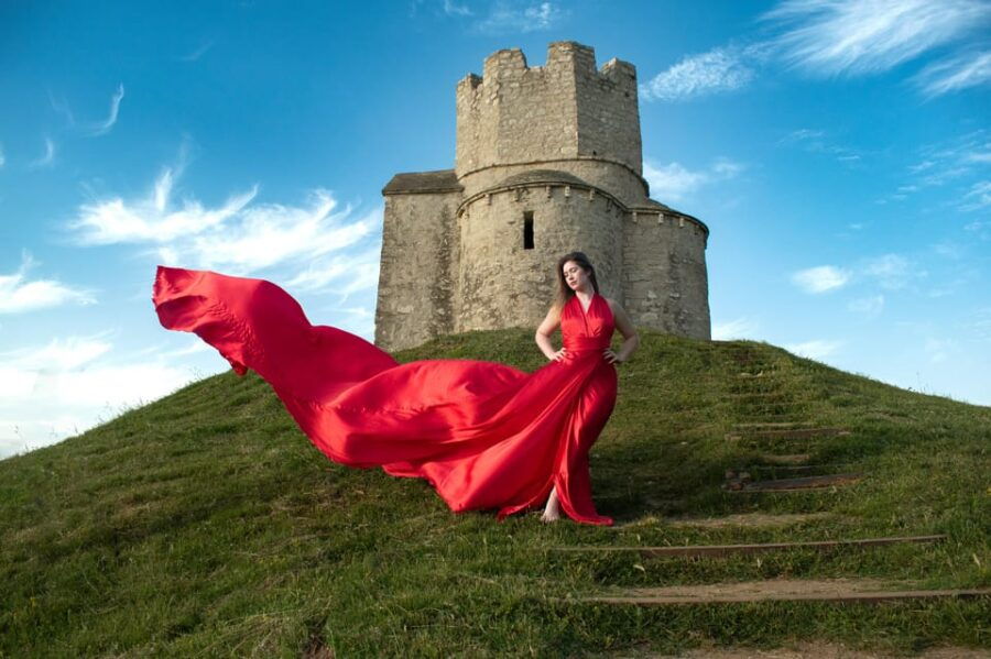 Zadar: Flying Dress Photo Shoot - Activity Overview