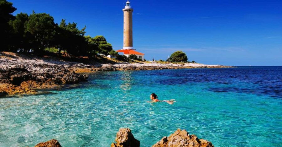 Zadar: Saharun Beach and Dugi Island Boat Tour With Lunch