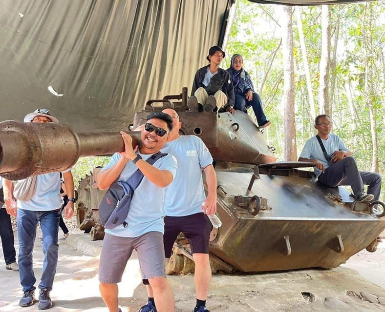 Cu Chi Tunnels and Saigon City Tour