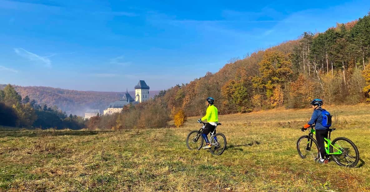 Mountain Biking Full Day Trip to The Karlstejn Castle - Highlights of the Experience