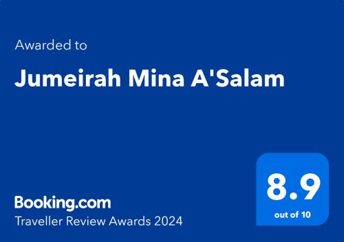 Jumeirah Mina Al Salam Dubai - Guest Experiences and Reviews