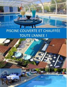 The Galion Hotel and Restaurant Canet Plage - Logis - On-Site Dining Experience