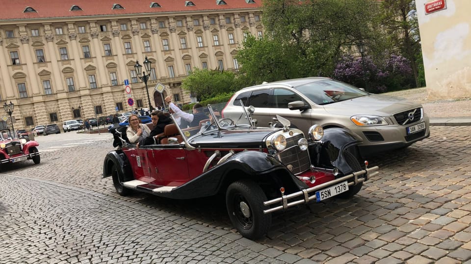Prague: Private Tour by Vintage Car - 2hrs for 6 People - Cancellation Policy