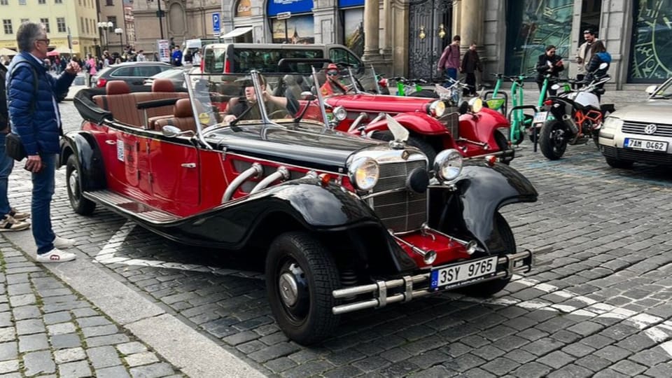 Prague: Private Tour by Vintage Car - 2hrs for 6 People - Nearby Attractions