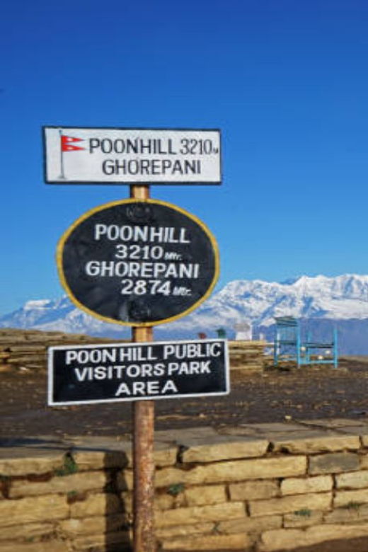 From Pokhara: 2 Night 3 Days Poon Hill Trek