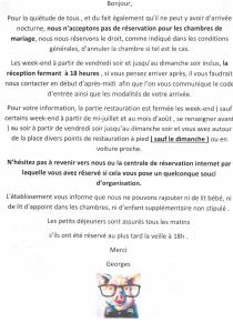 Hotel Le Centre - Points About Your Stay